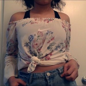 Flower Print Blouse